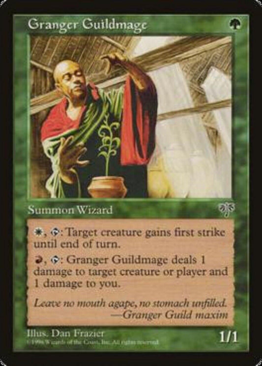 MTG MTG 4x Granger Guildmage Mirage cards Magic the gathering