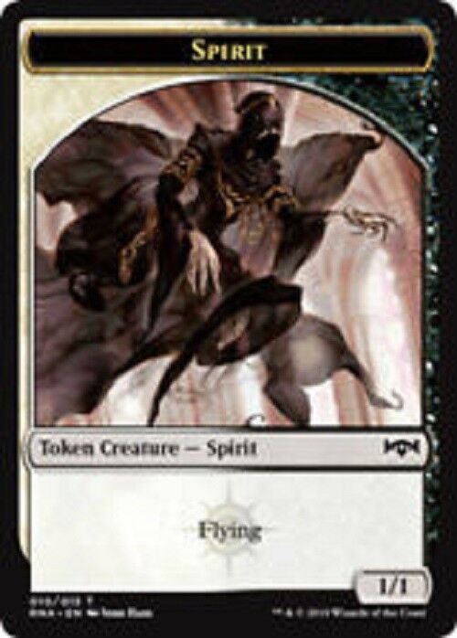 MTG 2x Spirit Token Allegiance Unplayed NM Card MTG