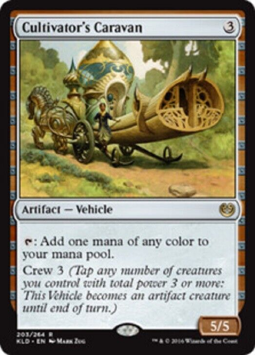 MTG Mtg x1 Cultivator's Caravan Kaladesh Artifact Magic the Gathering card