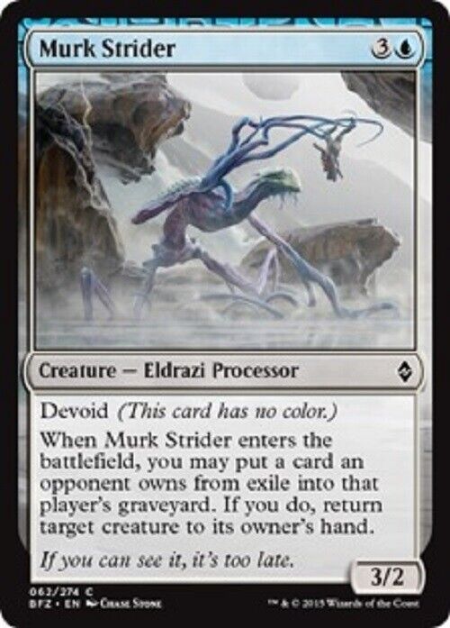 MTG 4x Murk Strider BFZ Battle for Zendikar  MTG Magic the Gathering card