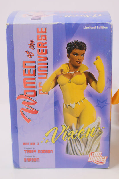 Dc Direct Women Of The Dc Universe Series 2 Vixen Statue Terry Dodson Mib Toy