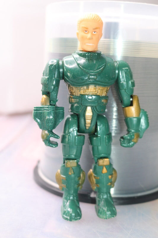 K-Vintage Astronaut Space Cyborg Action Figure Bootleg Toy Spaceman Motu Rare -0