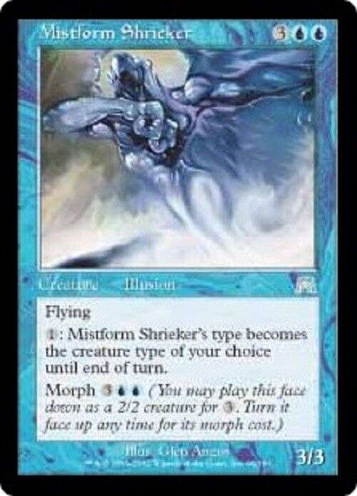 MTG MTG 1x  Mistform Shrieker Onslaught  Card Magic The Gathering