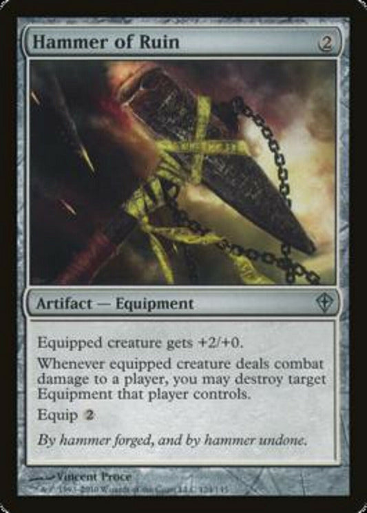 MTG MTG 1x Hammer of Ruin Worldwake card Magic the Gathering