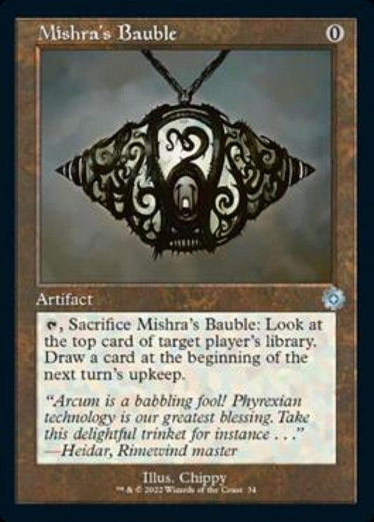 MTG MTG 1x Mishra's Bauble Retro The Brothers' War: Retro Frame Artifacts Magic the