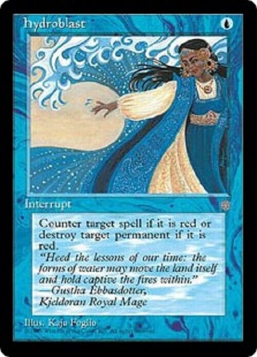 MTG MTG 1x  Hydroblast ICE Age  Card Magic The Gathering MP