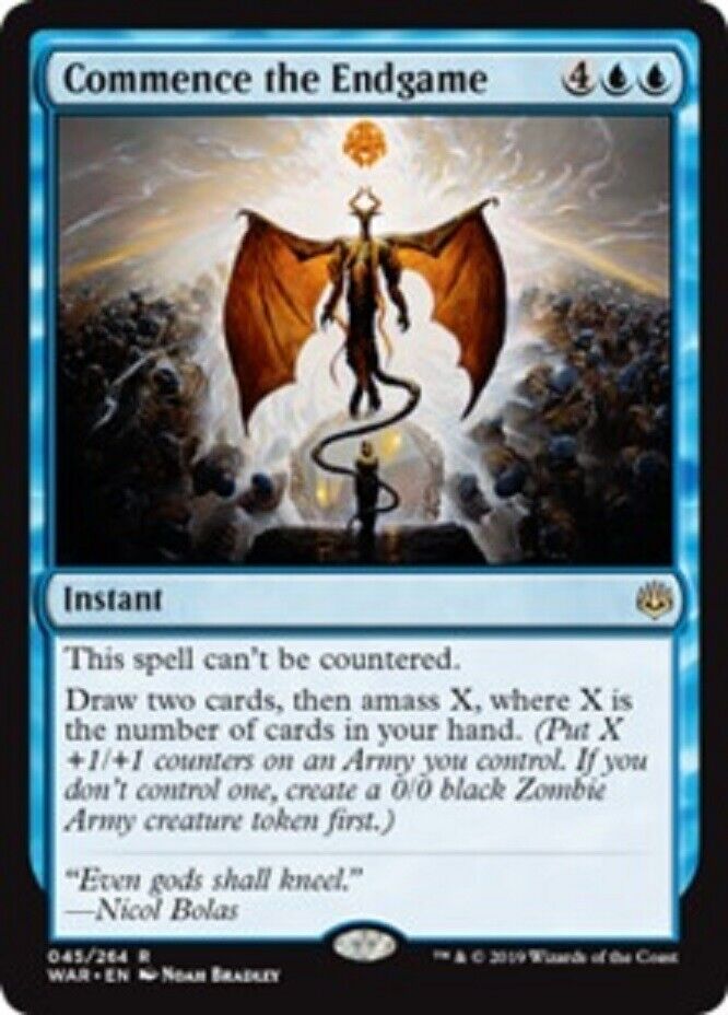 MTG MTG 1x Commence the Endgame War of the Spark Card Magic The Gathering NM