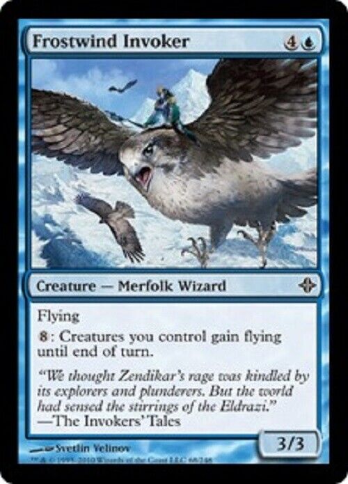 MTG MTG 4x Frostwind Invoker Rise of the Eldrazi Card Magic The Gathering Pauper