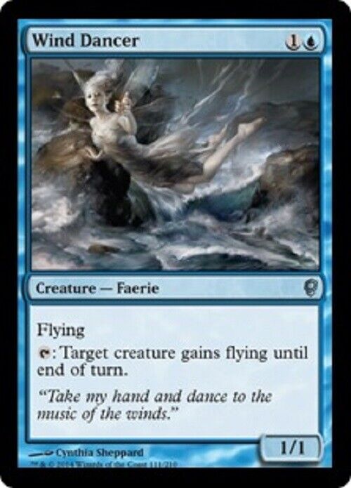 MTG MTG 1x Wind Dancer  Conspiracy Card Magic The Gathering Pauper commander