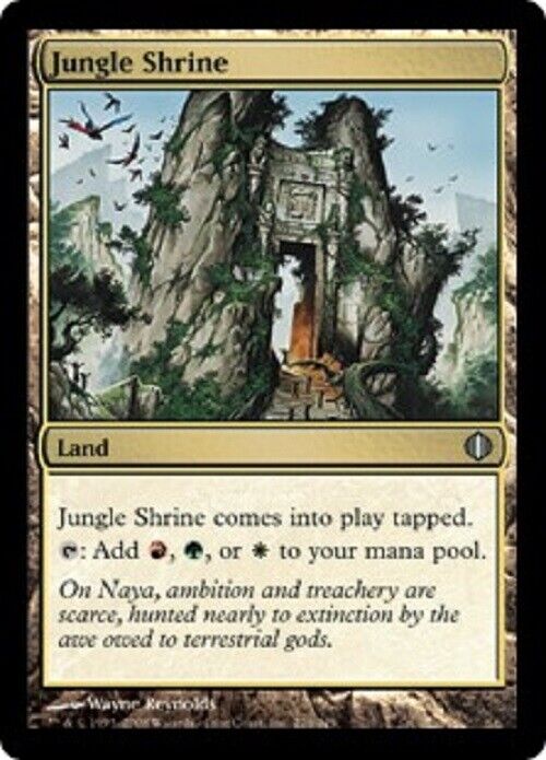 MTG MTG 1x Jungle Shrine Shards of Alara Cards Magic The Gathering