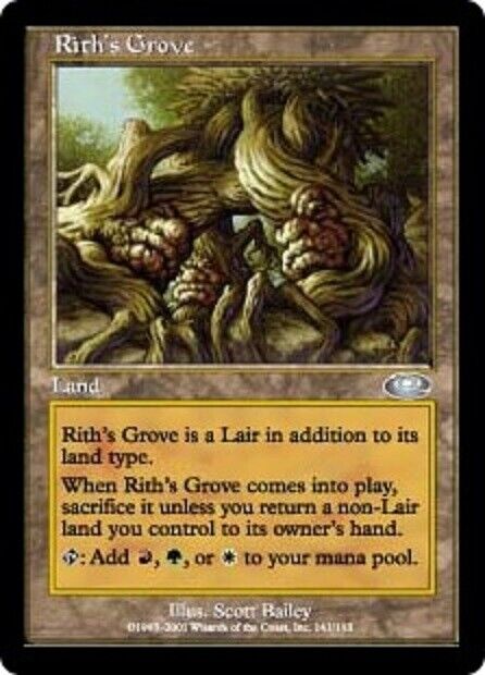 MTG 1x Rith's Grove Planeshift card MTG Magic the Gathering