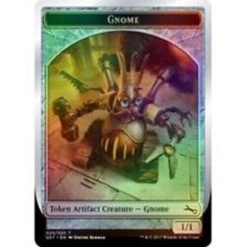 MTG MTG 1x Gnome Token Artifact Creature Unstable 020/020 Card Magic The Gathering