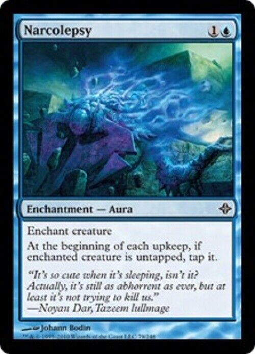 MTG MTG 4x  Narcolepsy Rise of the Eldrazi Cards Magic The Gathering Pauper