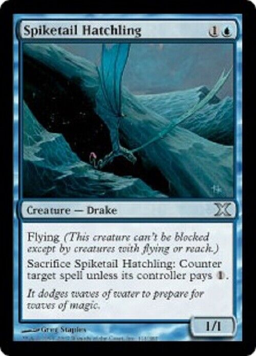 MTG MTG 1x Spiketail Hatchling 10E Tenth Edition Card Magic The Gathering