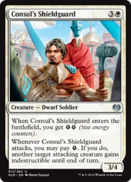 MTG 1x Consul's Shieldguard Kaladesh NM Card MTG Magic