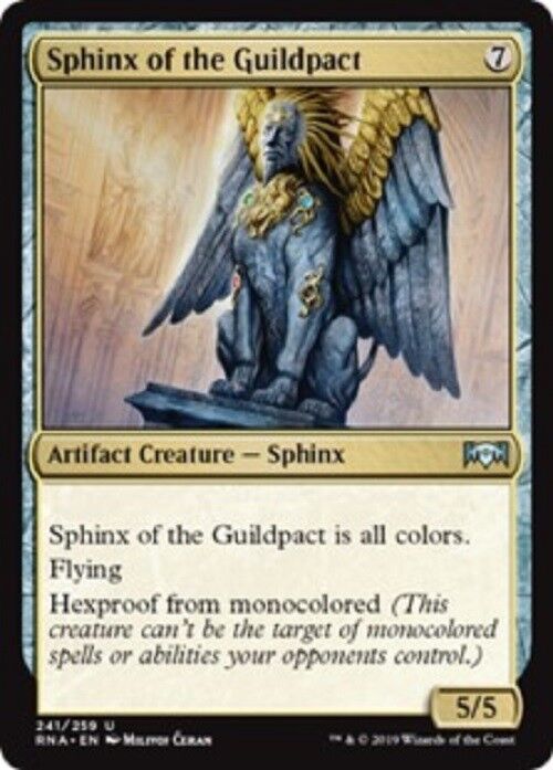 MTG 2x Sphinx of the Guildpact Allegiance Unplayed NM Card MTG