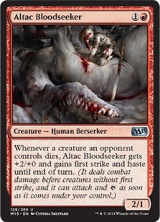 MTG MTG 1x Altac Bloodseeker Magic 2015 Core Set card Magic the Gathering