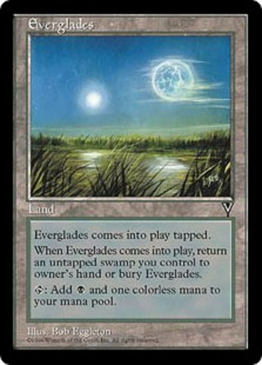 MTG MTG 1x Everglades Visions  Card Magic The Gathering