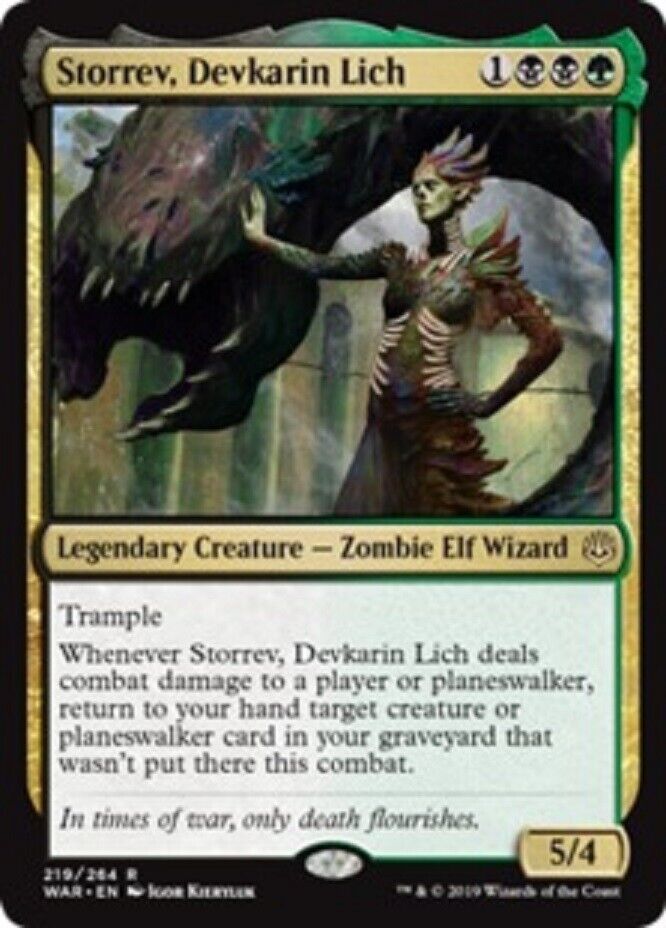 MTG MTG 1x Storrev, Devkarin Lich War of the Spark Card Magic The Gathering NM