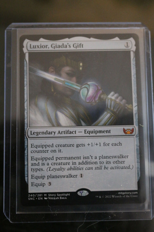 MTG MTG 1x  Luxior, Giada's Gift Streets of New Capenna Card Magic The Gathering NM