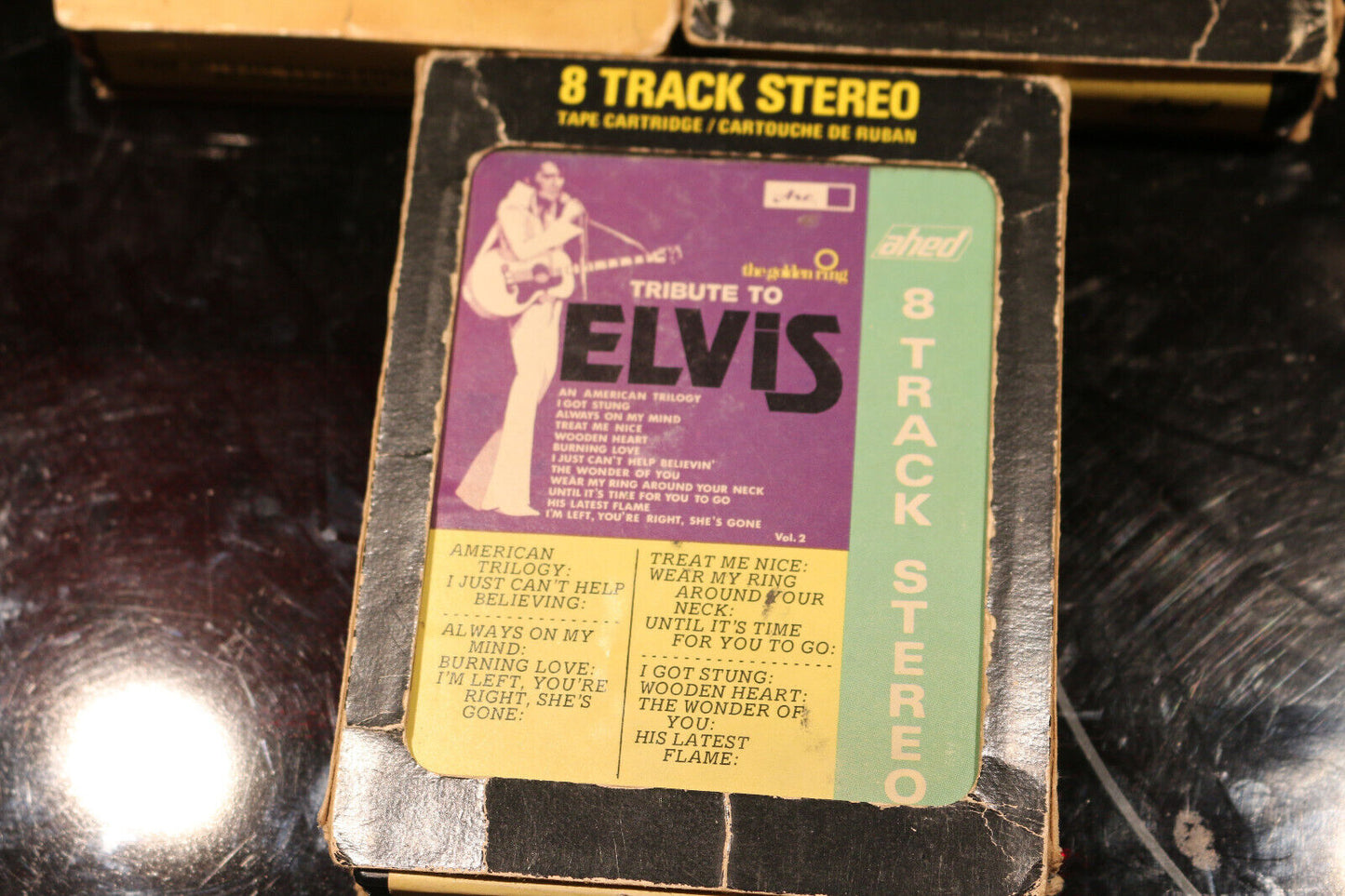 Rare Vintage Elvis Presley 8-Track Lot Of 3 Stereo Rca Concert Music Tape