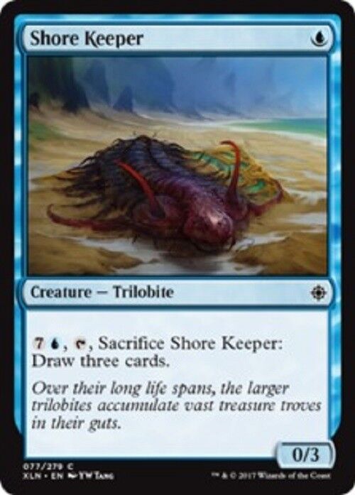 MTG 4x Shore Keeper Fast Cast NM Ixalan MTG Magic the gathering FreshPack Blue Cards