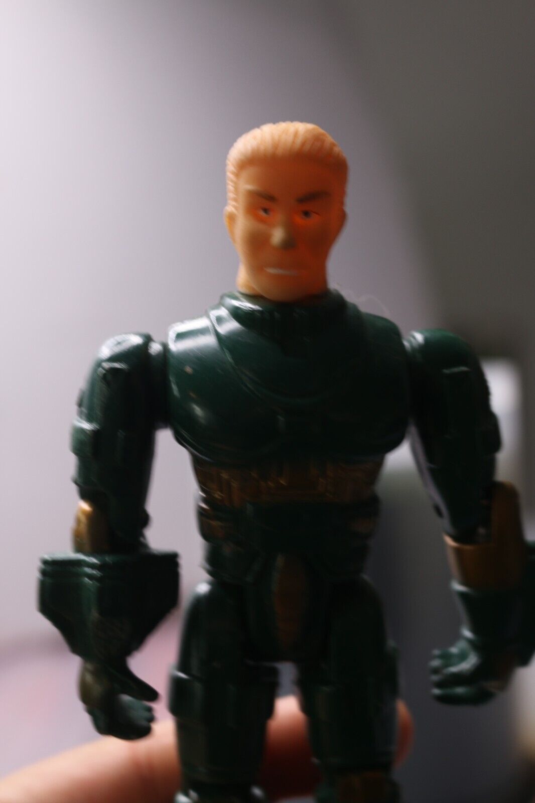 K-Vintage Astronaut Space Cyborg Action Figure Bootleg Toy Spaceman Motu Rare -0