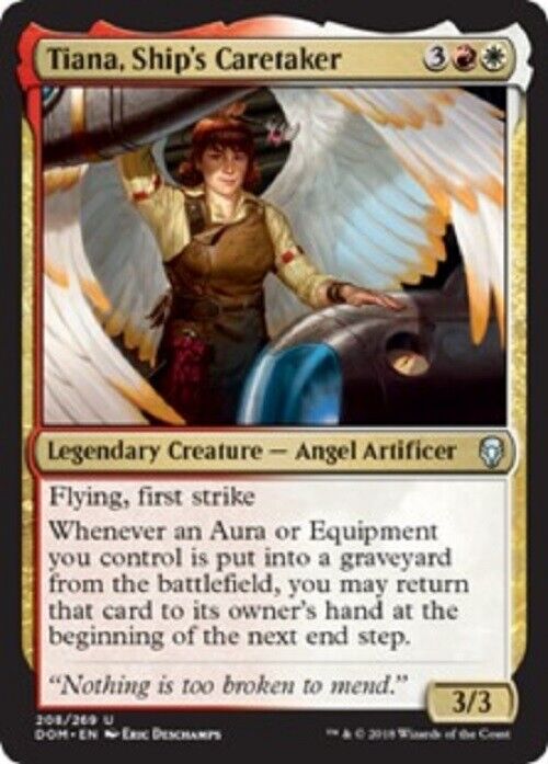 MTG MTG 1x Tiana, Ship's Caretaker Dominaria Magic The Gathering card