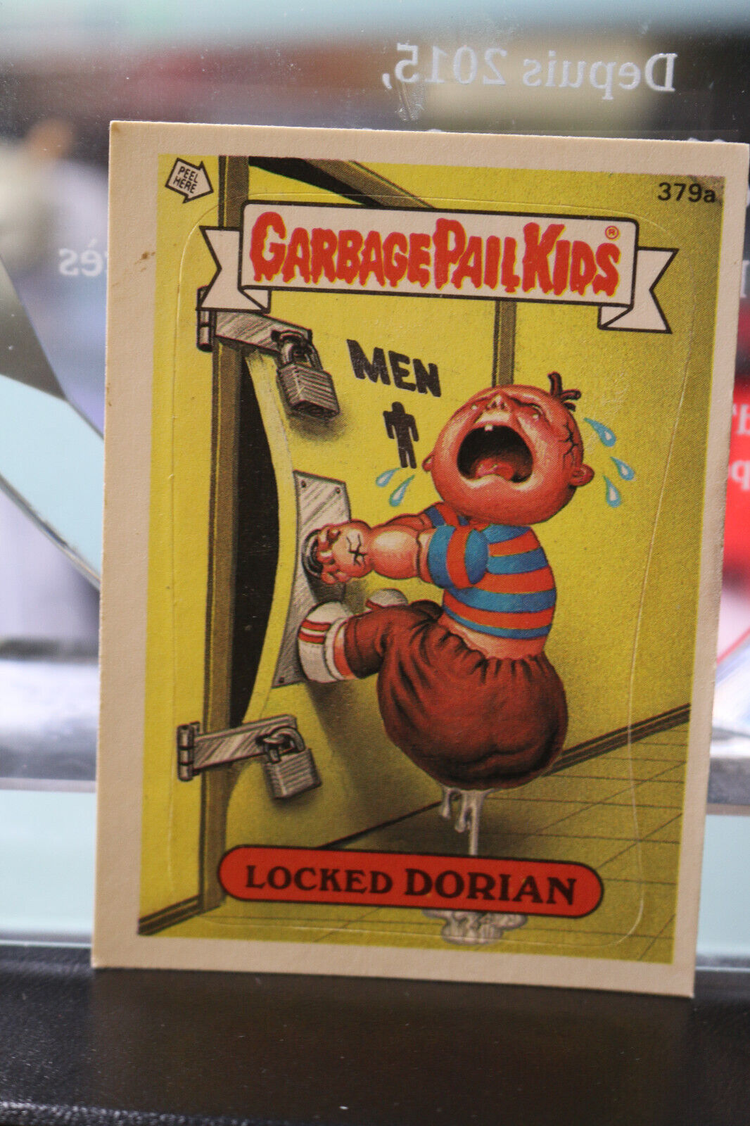 Garbage Pail Kids Sticker Sidney Kidney 379B Topps Trading Card 1987 B87 #3