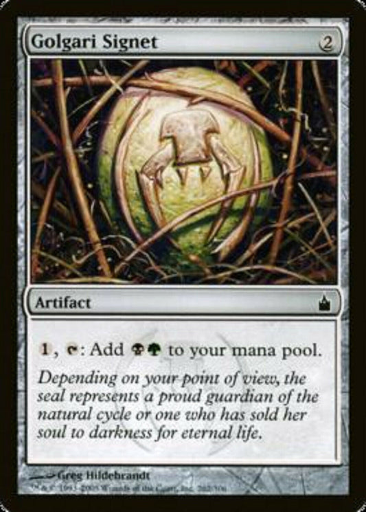 MTG MTG 1x  Golgari Signet Ravnica: City of Guilds  card Magic the Gathering