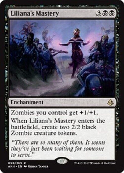 MTG MTG 1x Liliana's Mastery Amonkhet Card Magic The Gathering