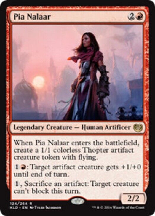 MTG MTG 1x Pia Nalaar Kaladesh card Magic the Gathering