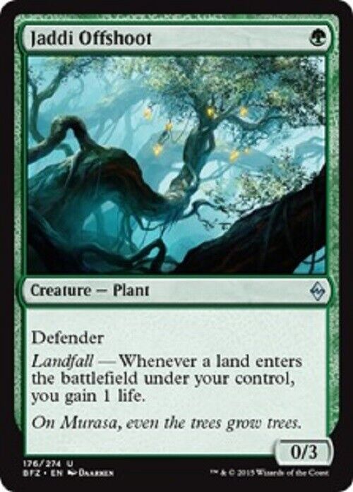 MTG MTG 1x Jaddi Offshoot BFZ Battle for Zendikar Magic the Gathering card