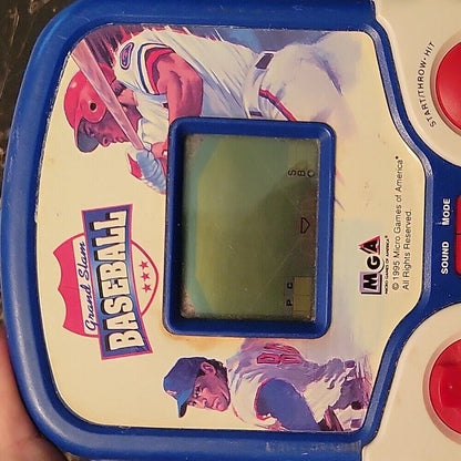 Vintage 1995 Grand Slam Baseball Electronic Handheld Game Micro Game Of America