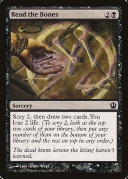 MTG MTG 1x Read the Bones Theros card Magic The Gathering