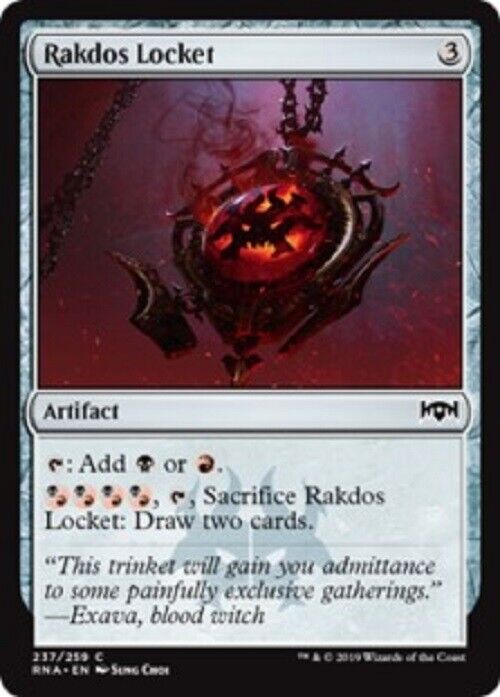 MTG MTG 4x Rakdos Locket Ravnica Allegiance Cards Magic The Gathering  NM