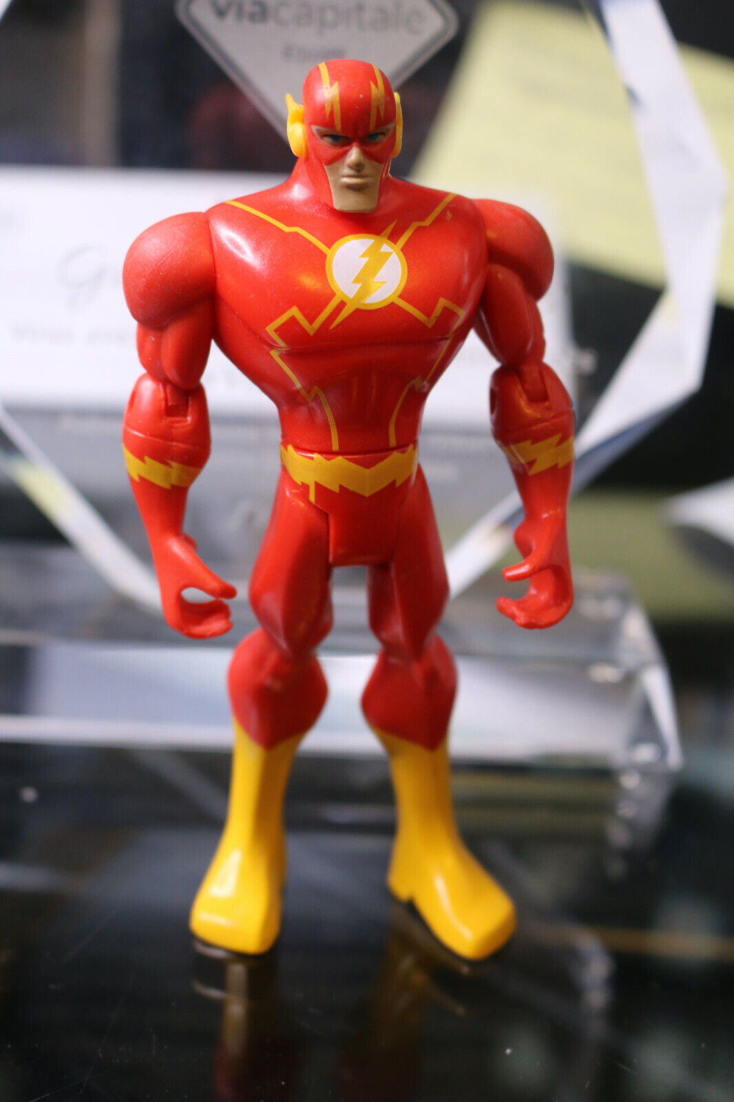 Dc Justice League Unlimited Jlu The Flash Figure Target Exclusive Mattel 2012 #1