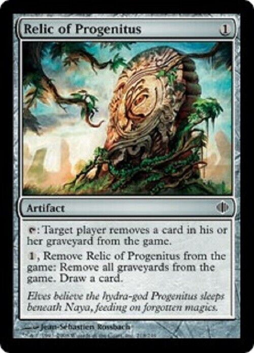 MTG MTG 1x Relic of Progenitus Shards of Alara Magic The Gathering card