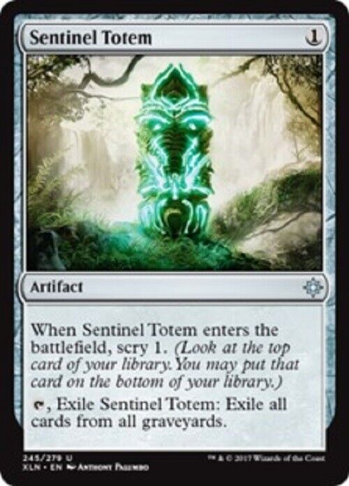 MTG 1x Sentinel Totem Ixalan MTG Magic the Gathering card NM