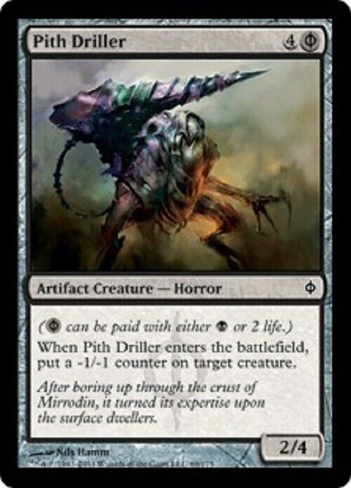 MTG MTG 1x Pith Driller New Phyrexia  Card Magic The Gathering Pauper