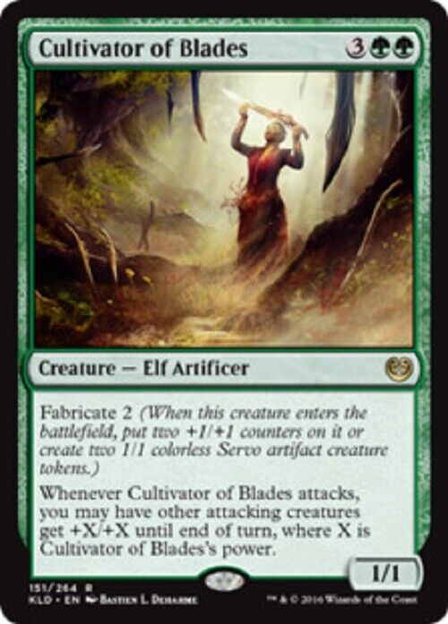 magic the gathering kaladesh rare cards MTG MTG 1x Cultivator of Blades rare Kaladesh Card Magic The Gathering – Omniphustoys
