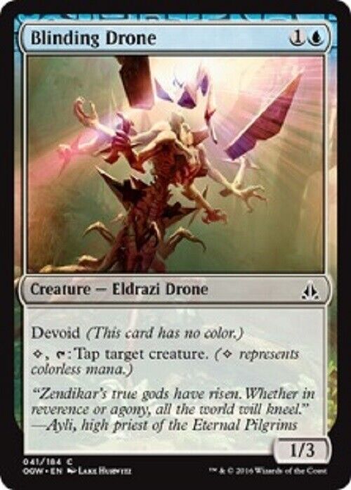 MTG 4x Blinding Drone Oath of the Gatewatch  MTG Magic the Gathering card