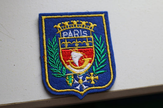 Patch Écusson Paris Tour Eiffel France Travel Souvenir Patch Coat Of Arms