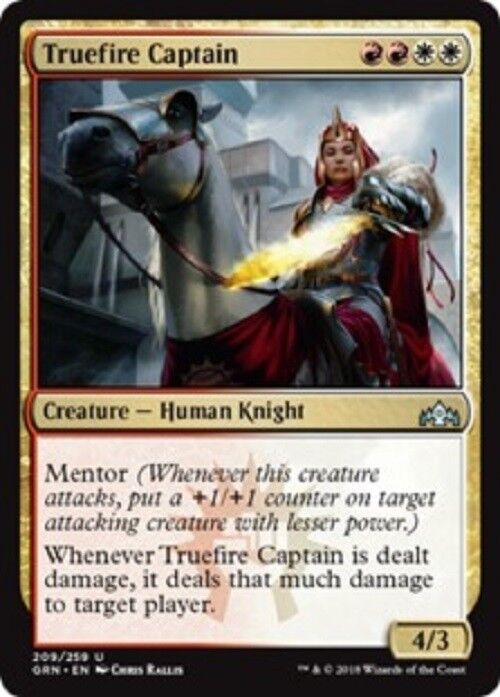 MTG 2x Truefire Captain Guilds of Ravnica MTG Magic Gathering Card Commander Pauper