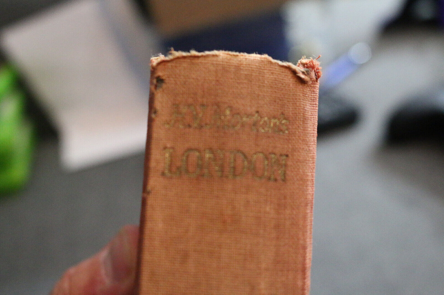 H.V. Morton'S London 1949 Hardcover Vintage Book Antique