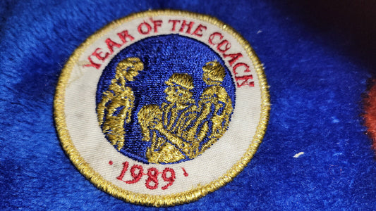 Vintage Shoulder Patche Souvenir  Year Of The Coach 1989
