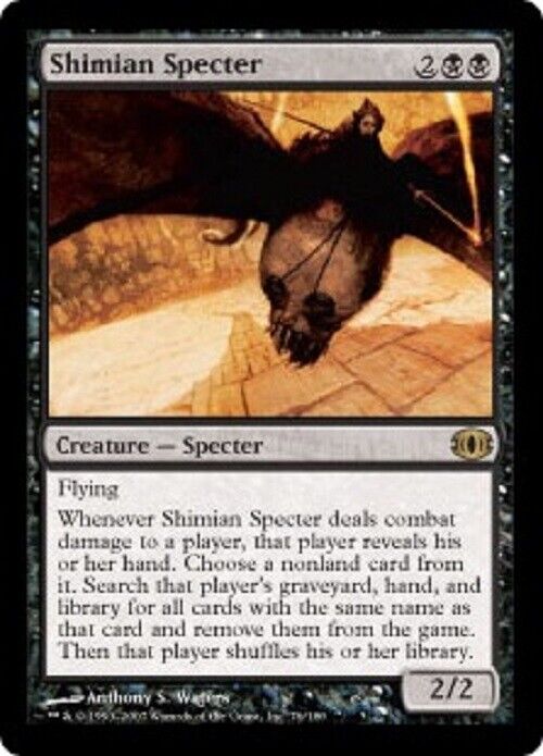 MTG MTG 1x Shimian Specter Future Sight Card Magic The Gathering