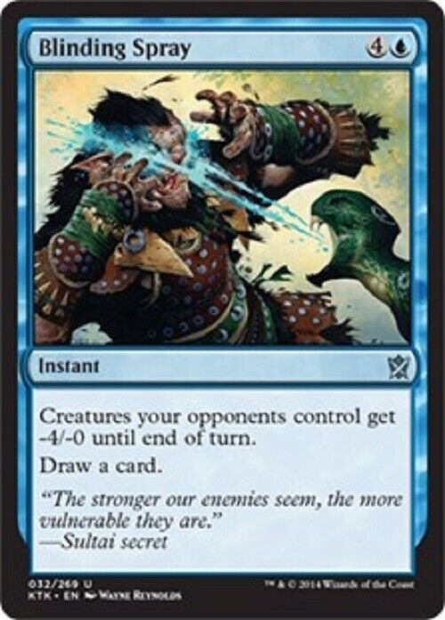 MTG MTG 1x Blinding Spray Khans of Tarkir Card Magic The Gathering pauper