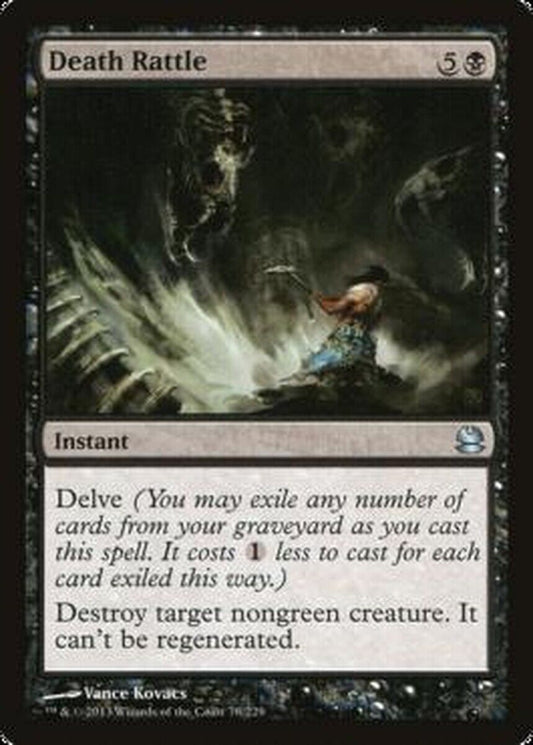 MTG MTG 1x Death Rattle Modern Masters MTG Magic card