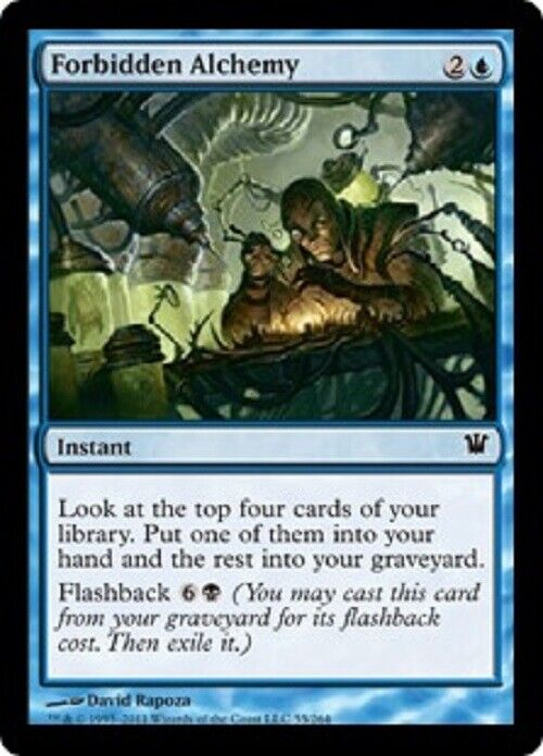 MTG MTG 4x   Forbidden Alchemy ISD Innistrad Cards Magic The Gathering Pauper